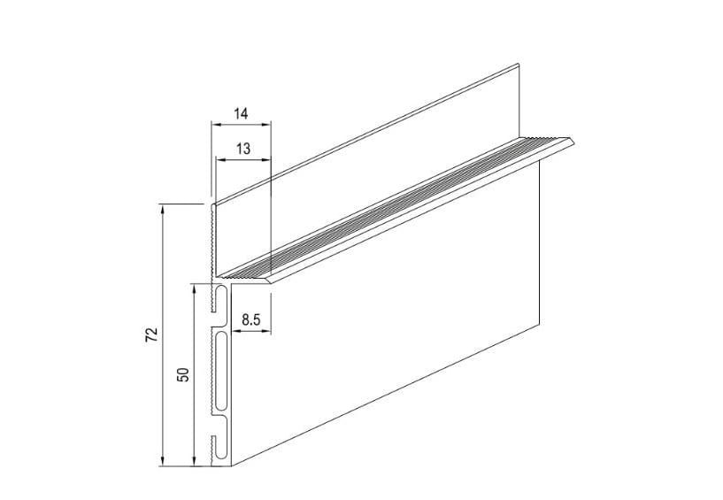 Плинтус провода стены Scrigno BATTISCOPA ARCH-00022255 - Вид №1