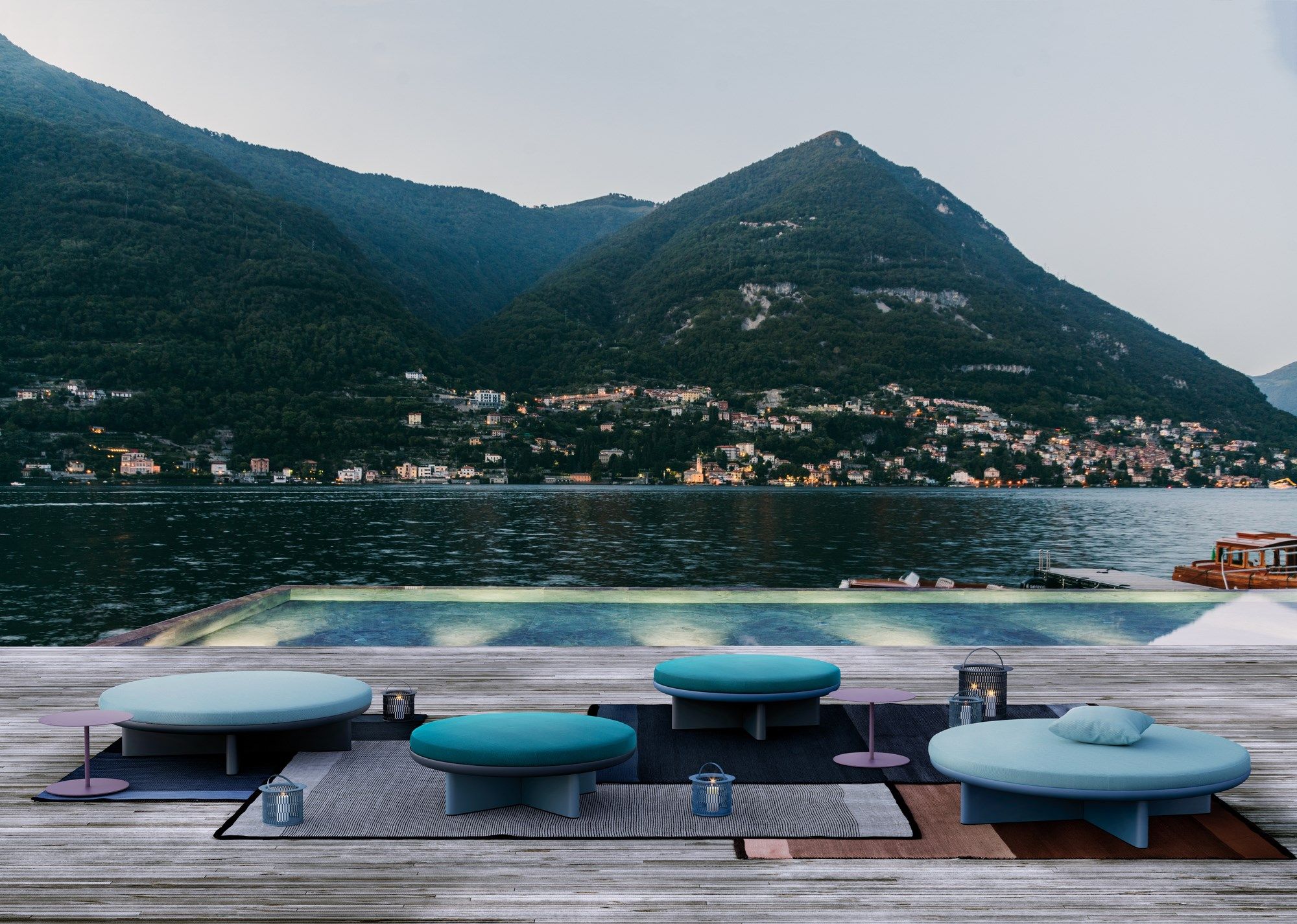 Ткань круглый сад пуфик Kettal ARCH-00045021 - Вид №4