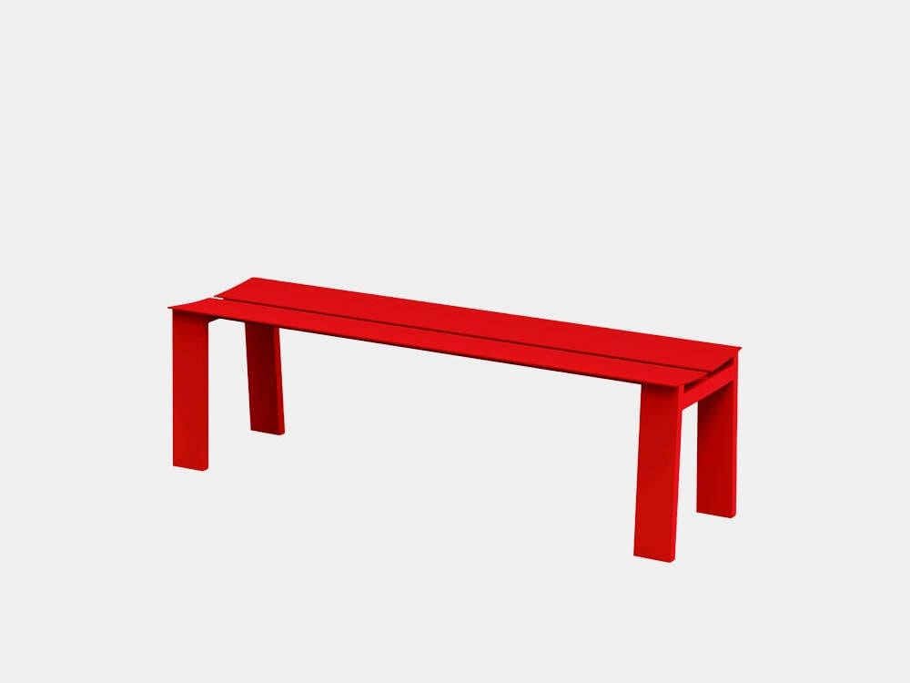 Алюминиевая скамья с порошковым покрытием RS Barcelona Seu ARCH-00067573 - Вид №65