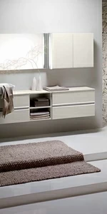 Комплект мебели для ванной комнаты Comp 5 Burgbad Bel