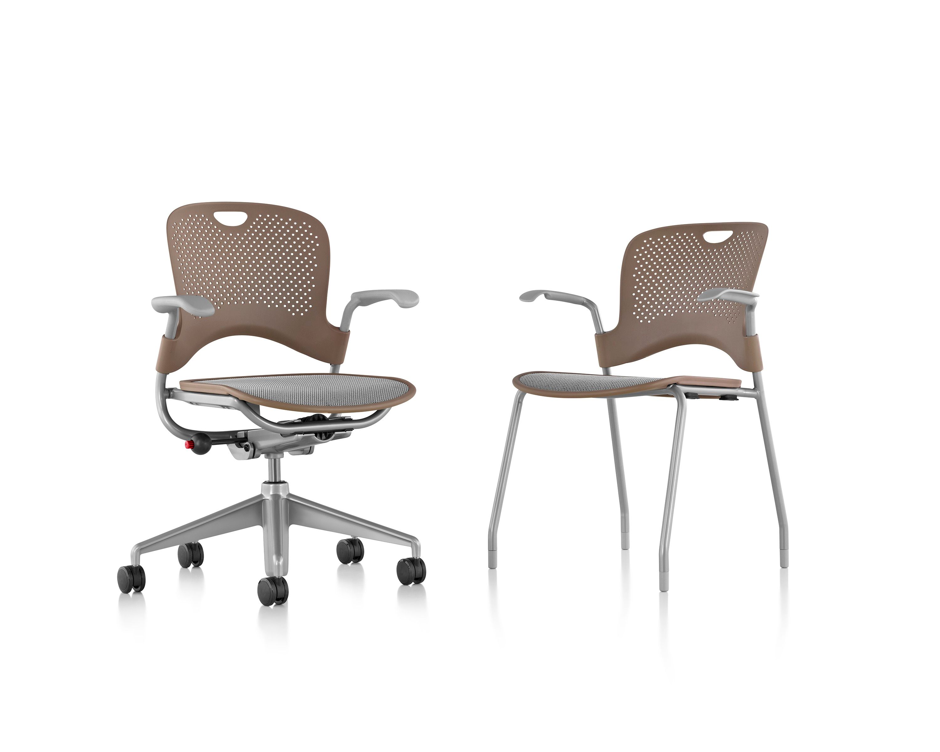 Офисное кресло Nylon® с подлокотниками с 5 спицами Herman Miller Caper ARCH-00012953 - Вид №2