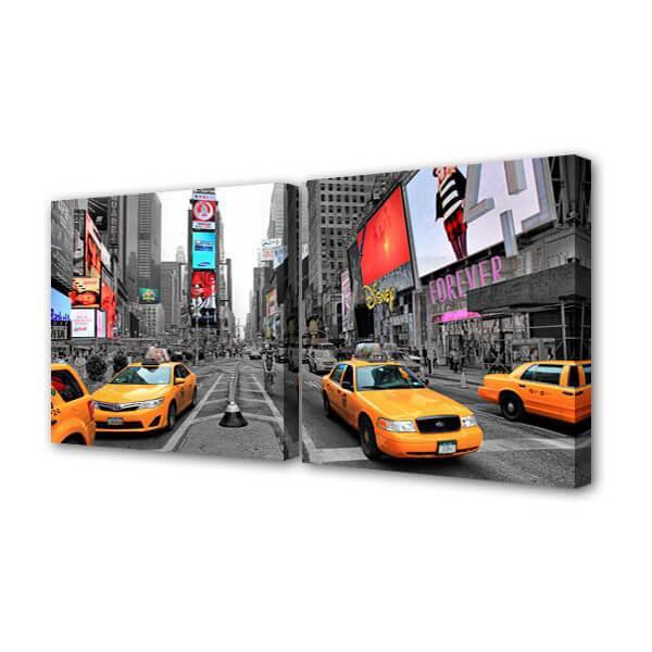 TL-M2049 Модульная картина По улицам Нью-Йорка III 50x100см Toplight