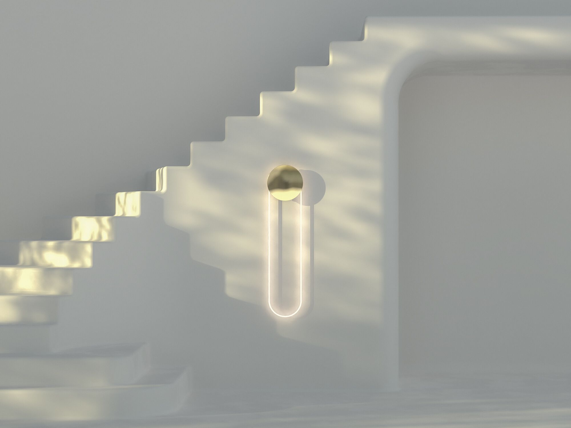 Стеклянный светодиодный настенный светильник Darmes Ra ARCH-00050010 - Вид №12