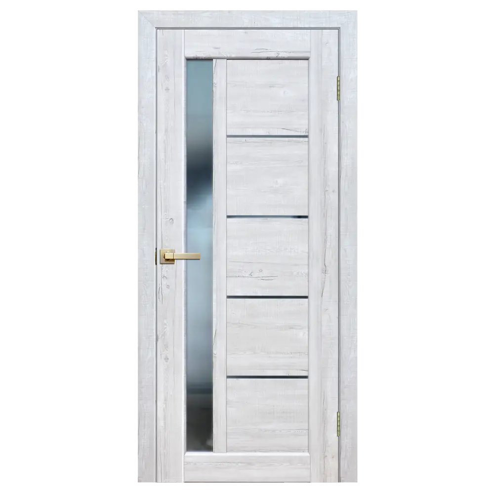 Межкомнатная дверь ARTENS Брио с декоративным стеклом 90×200 см в цвете сосна тоскана 83859926 STLM-0045049