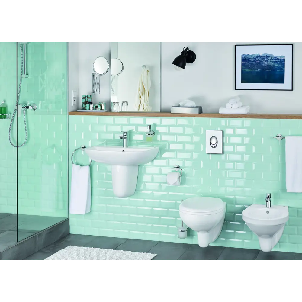 Панель для инсталляции Grohe Skate Air двойной смыв цвет хром Без серии STLM-2011289 - Вид №12