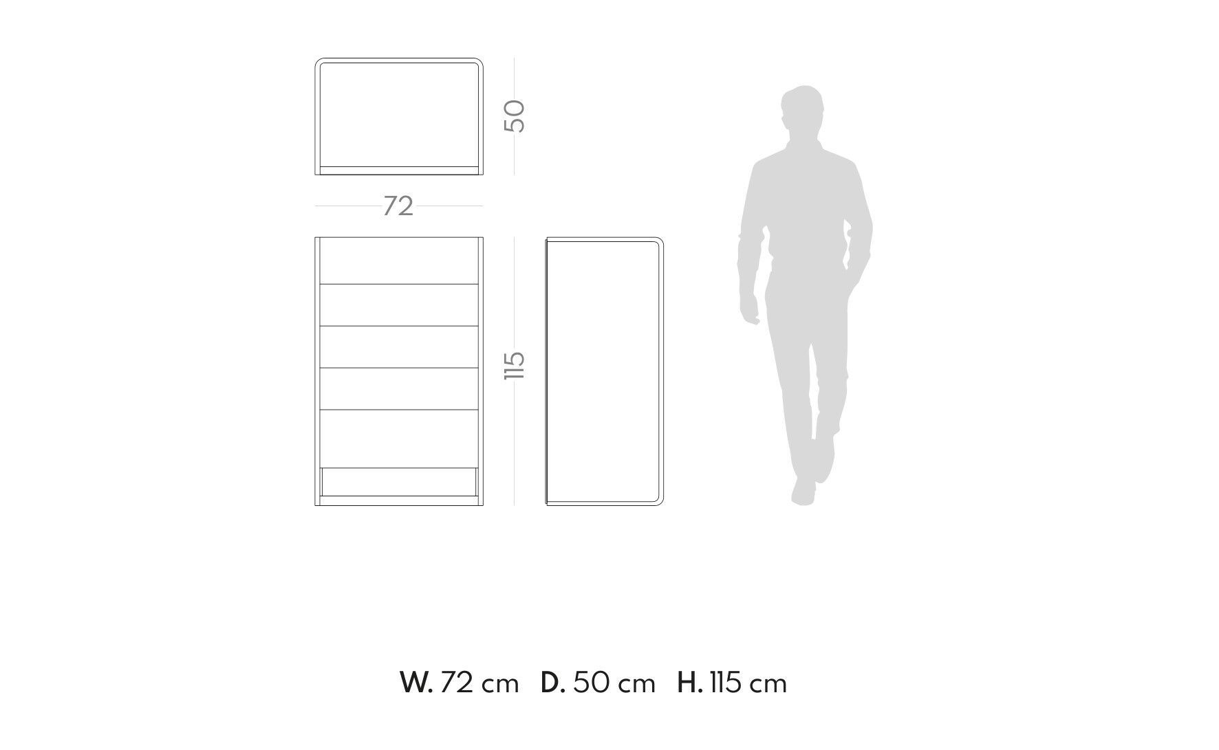 Деревянный комод PRADDY Metro ARCH-00130580 - Вид №2