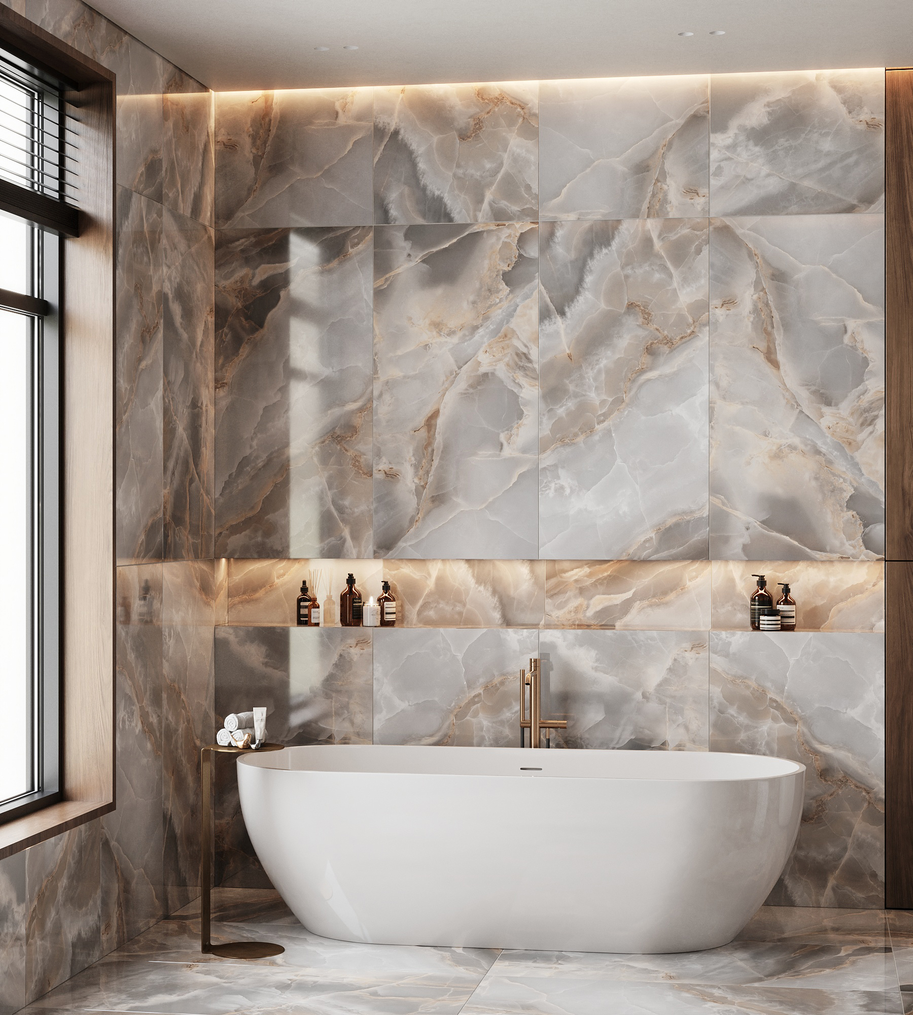 Керамогранит ONYX ROYAL 60х120 Arcadia Ceramica FP1038-A - Вид №2