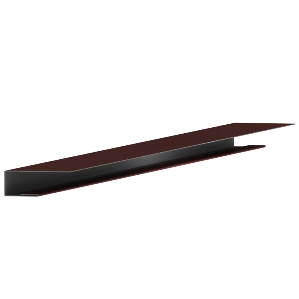 Планка J-профиль 15x20 цвет коричневый 87563331 STLM-2203668 Santreyd 