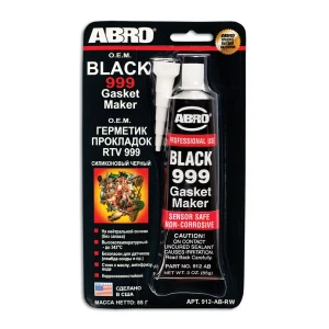 Герметик прокладок Abro силиконовый чёрный 999 85 г