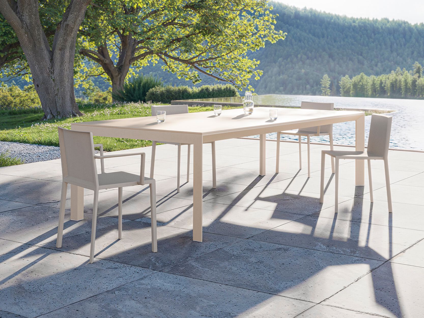 Полипропиленовый садовый стул с подлокотниками Vondom ARCH-00060887 - Вид №5