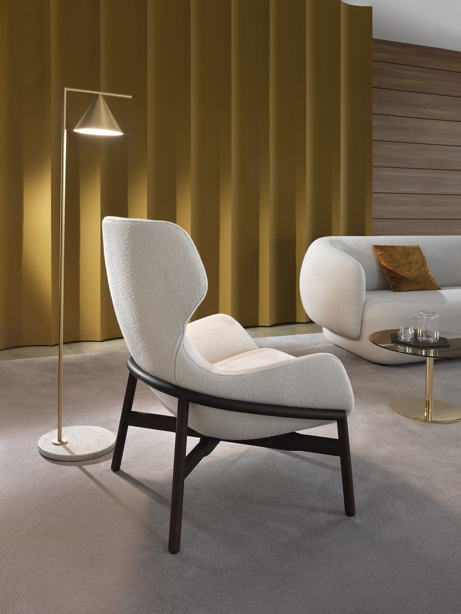 Спицевое вращающееся кресло с подлокотниками Marelli BRERA ARCH-00121414 - Вид №17