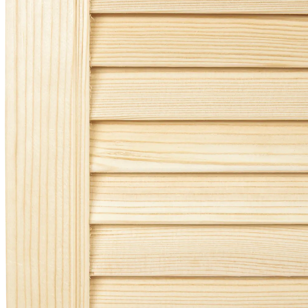 Дверка жалюзийная 605x394x20 мм хвоя сорт А/В Santreyd STLM-2084807 - Вид №1