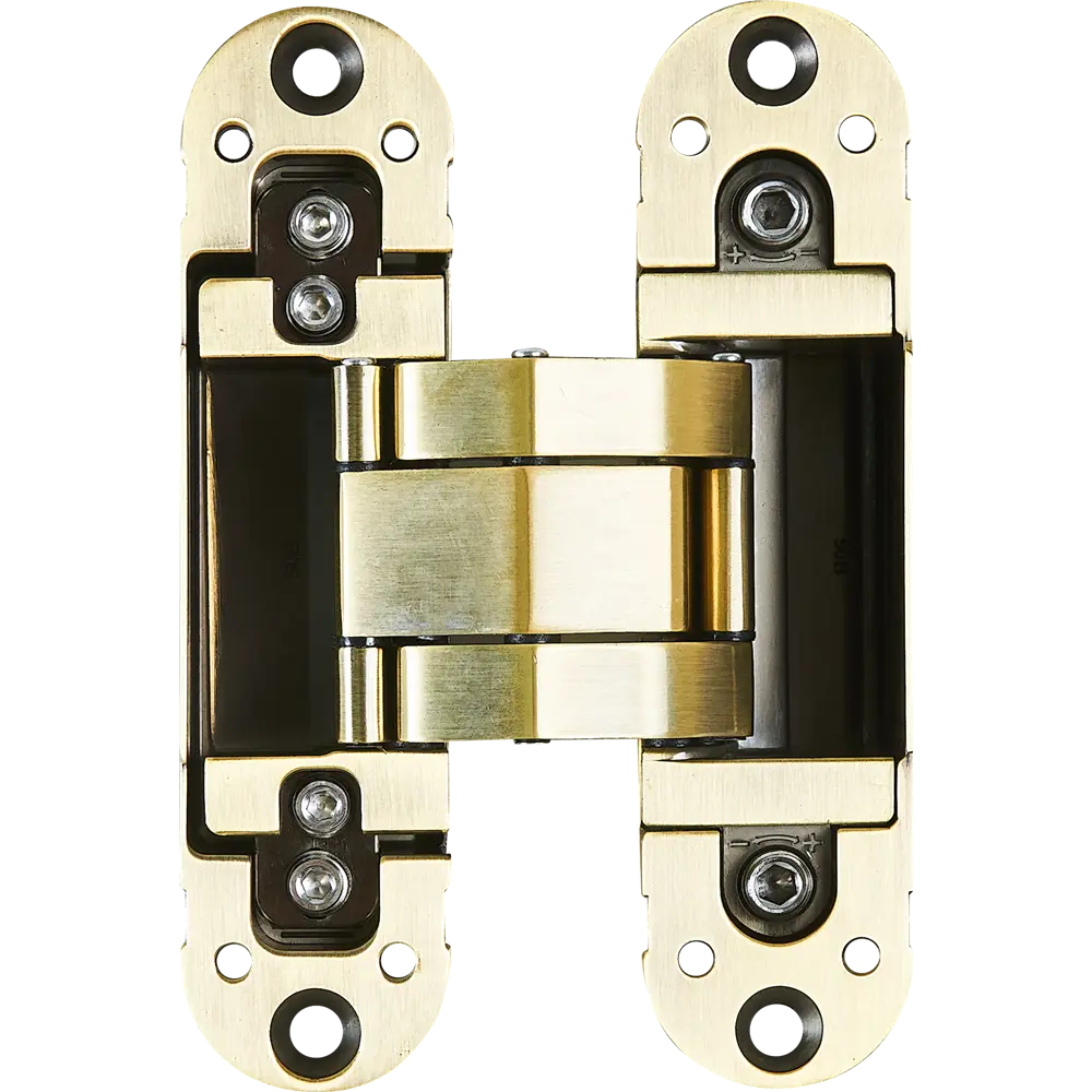 88906679 Петля дверная скрытая 120x30x30 мм ЦАМ цвет бронза STLM-0902552 Santreyd 