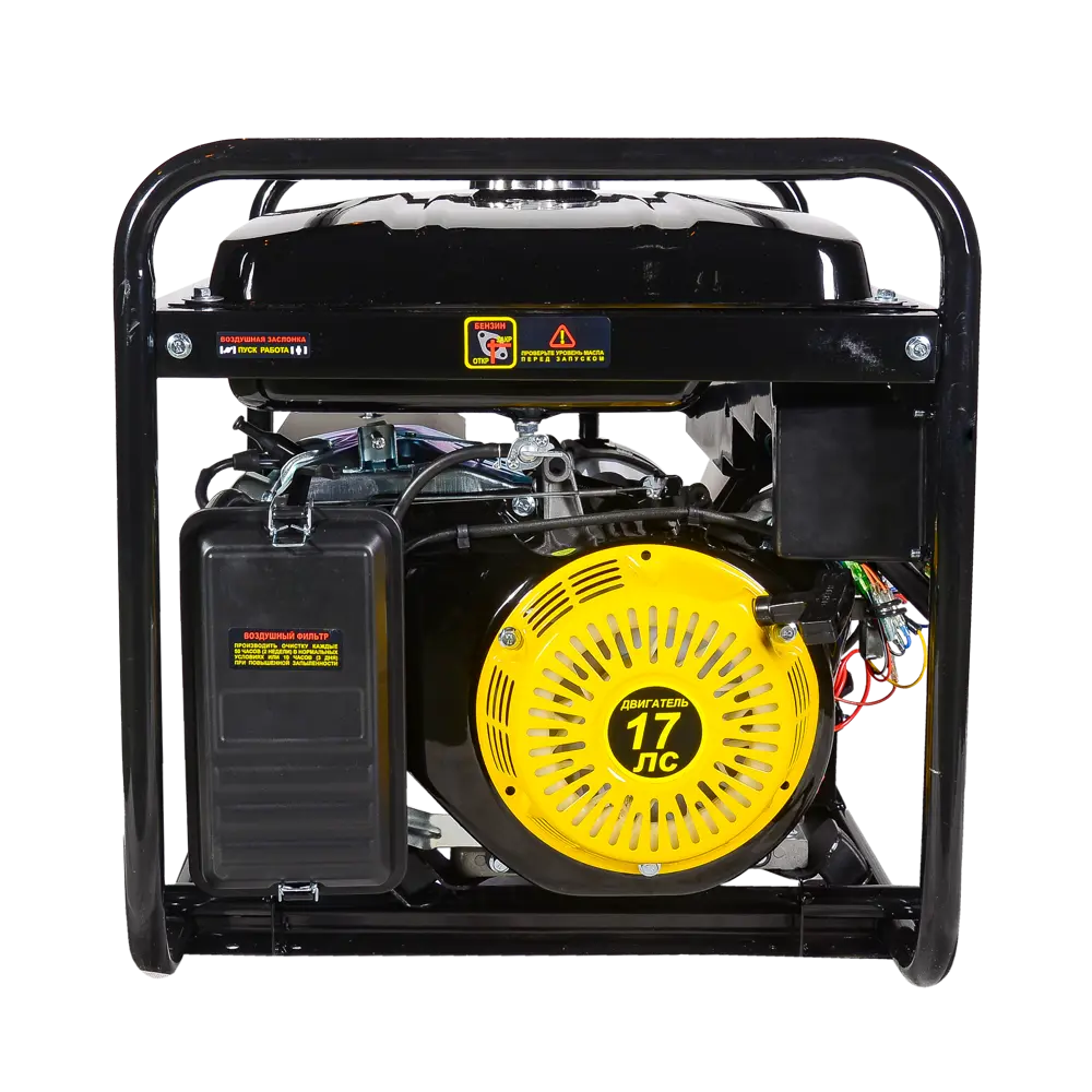 Генератор бензиновый Huter DY9500LX-3, 8 кВт STLM-2195787 - Вид №4