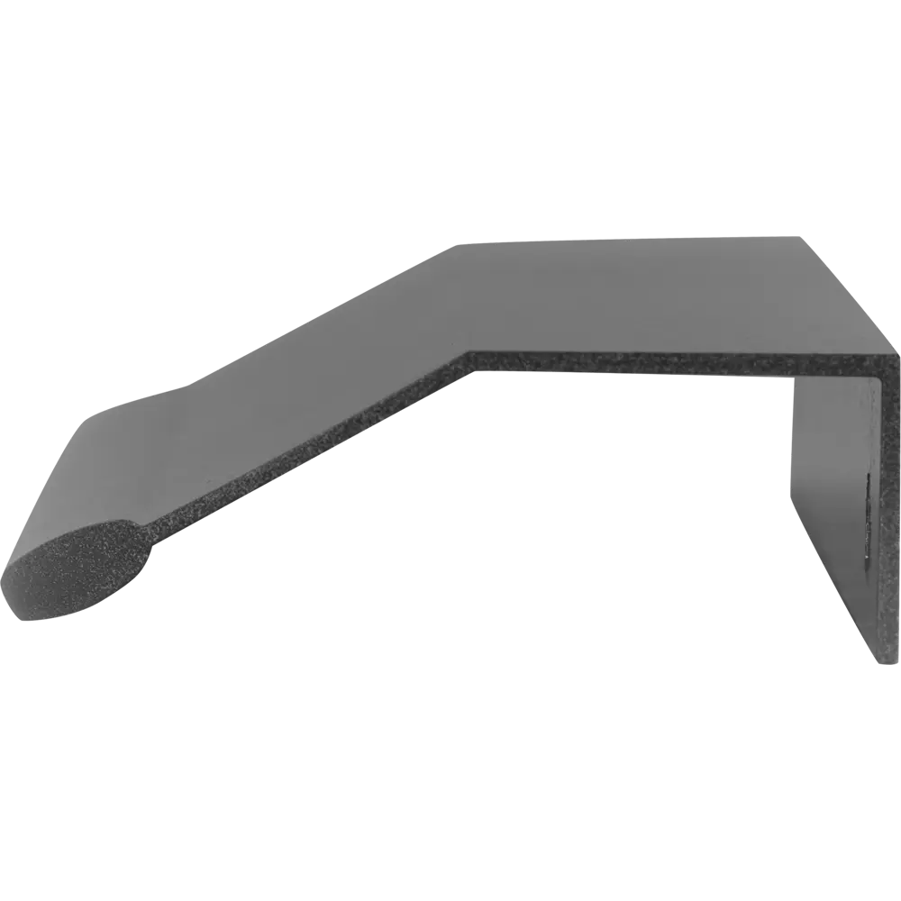 Мебельная ручка-профиль графит 156 мм Jet STLM-2115850 - Вид №1