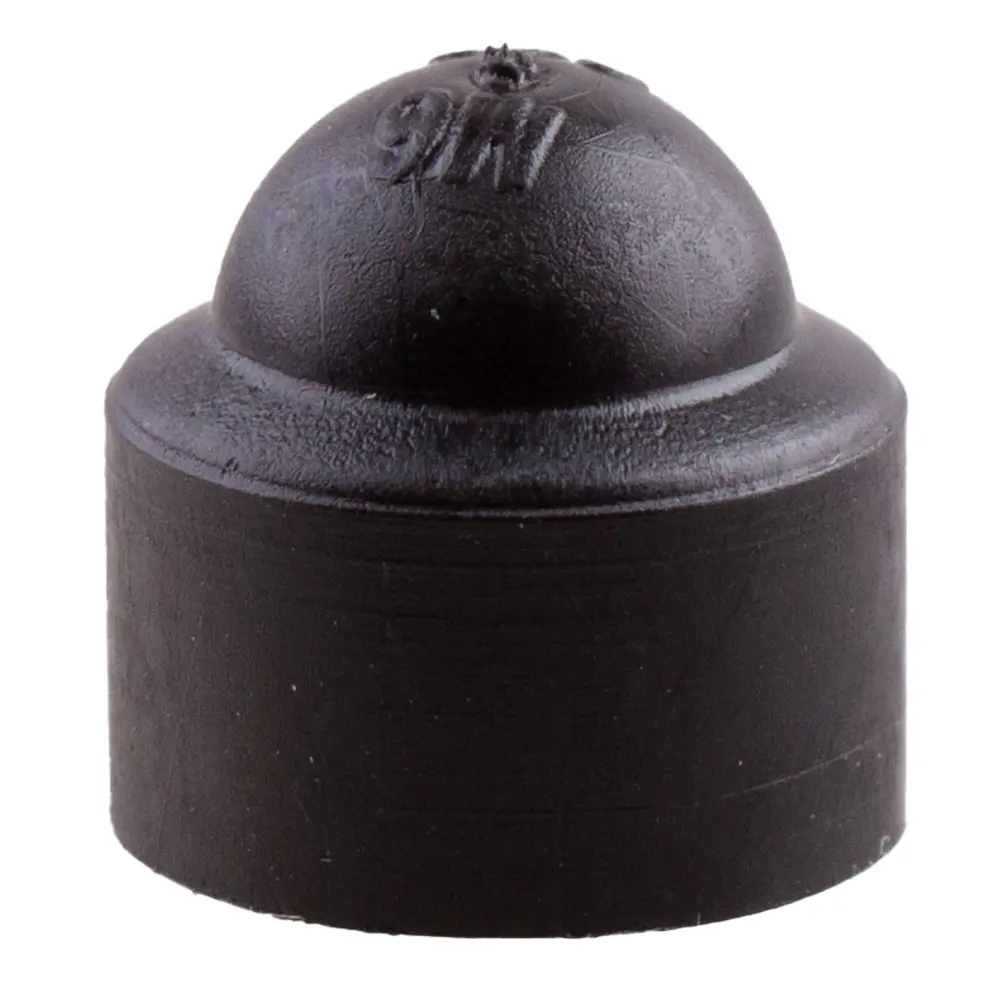 Заглушка на болт 6x13 мм цвет черный 4 шт. 89414126 STLM-2076967 Santreyd 