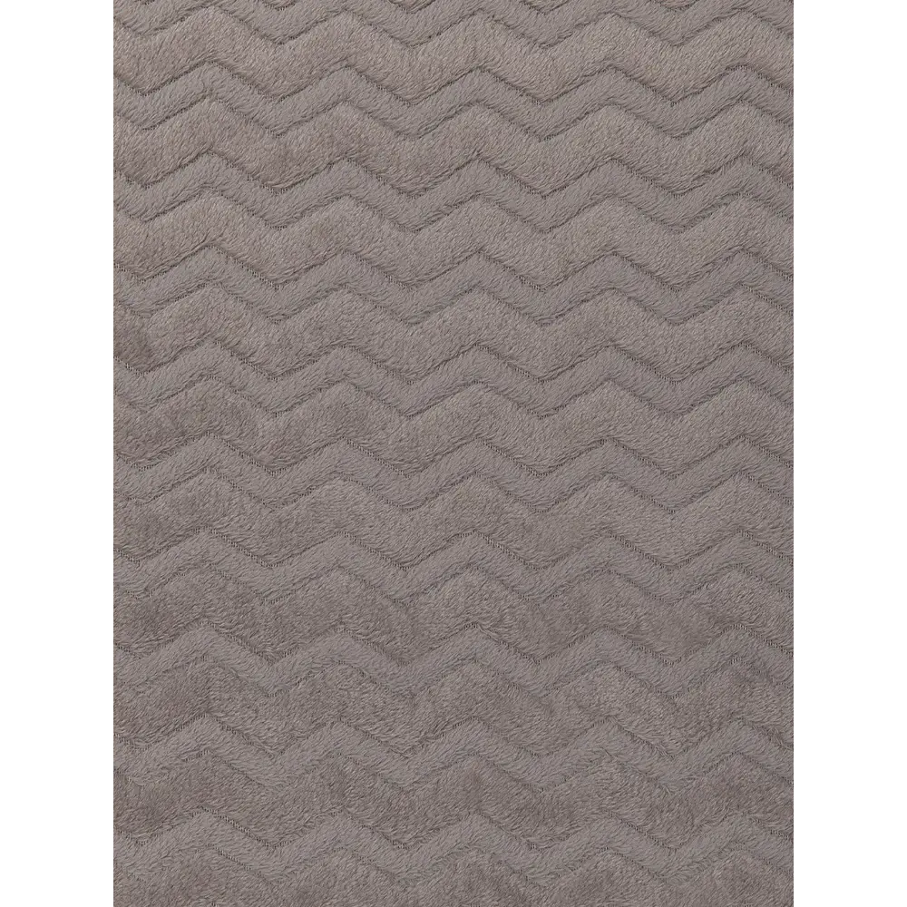 Плед Зигзаг 200x220 см фланель цвет бежевый TEXREPUBLIC STLM-2159629 - Вид №2