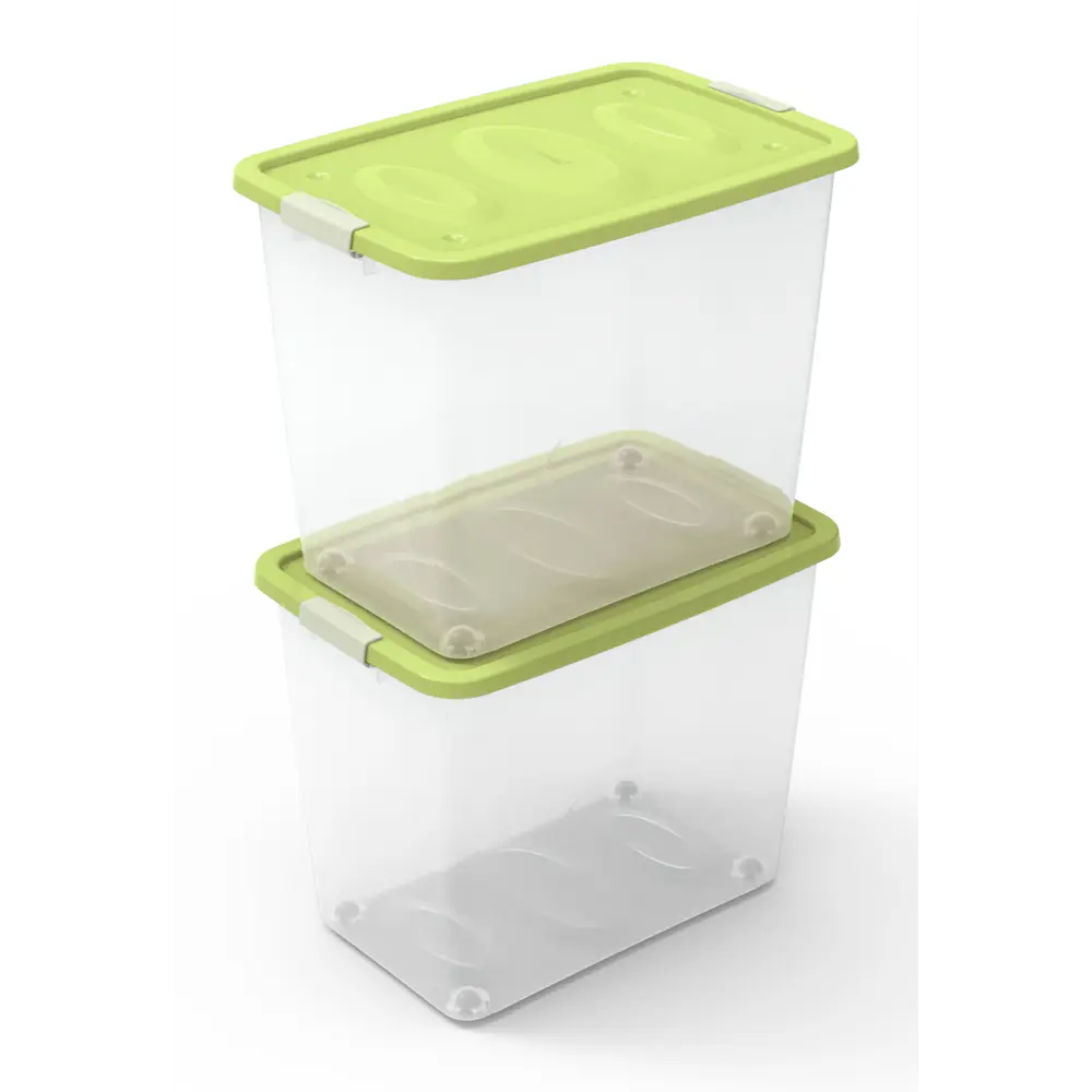 Универсальный контейнер MARTIKA Астело с крышкой и колесами 18540347 Ящик STLM-0011181 - Вид №18