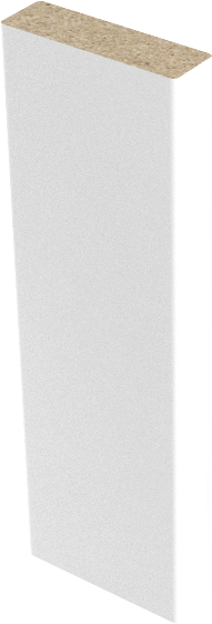 82137024 Планка притворная Verda 32х10 мм финиш-пленка, цвет белый STLM-0020105 Santreyd