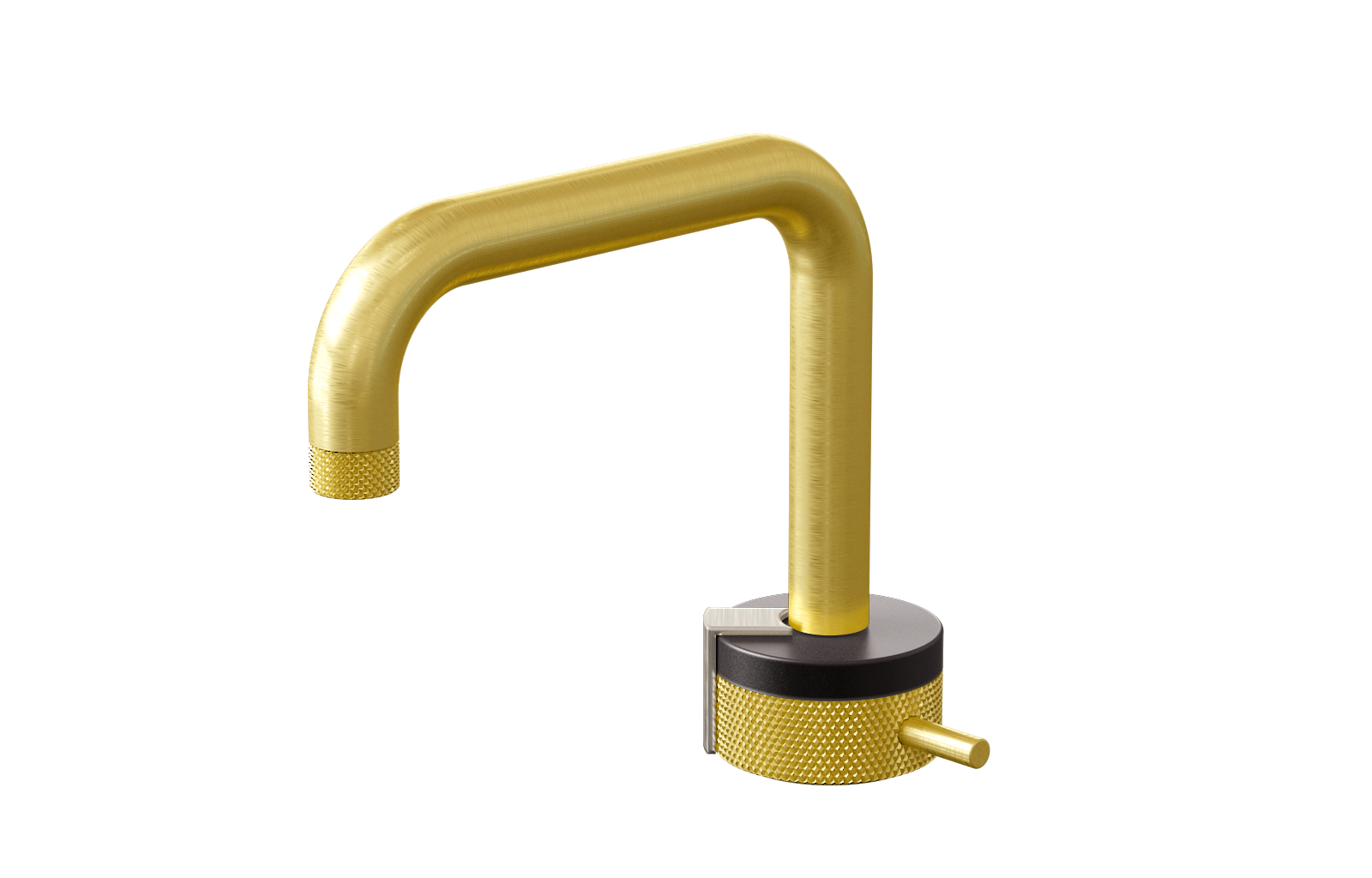 E-11500-R1GM-L2BNi-BB Однорычажный прогрессивный смеситель для раковины - излив 15,3см GRAFF MOD+