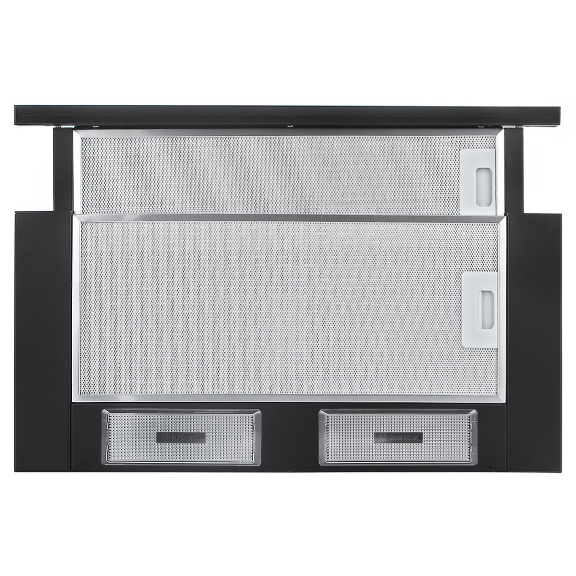 1015289 Вытяжка телескопическая KRONA KAMILLA 2M 600 черный/черный STDN-0062370 - Вид №4