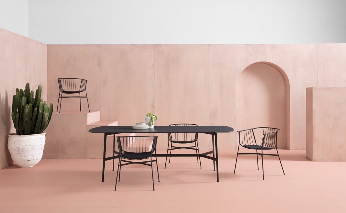 Прямоугольный стол с столешницей HPL или термообработанным ясенем SP01 ARCH-00094399 - Вид №9