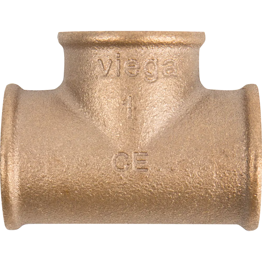 Тройник Viega 264260, внутренняя резьба, 1", бронза 264260 STLM-2037767 - Вид №1