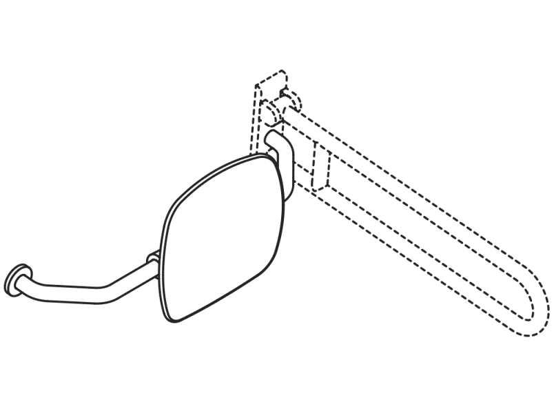 805.51.927L поддержка спины HEWI Stützen  - Вид №2