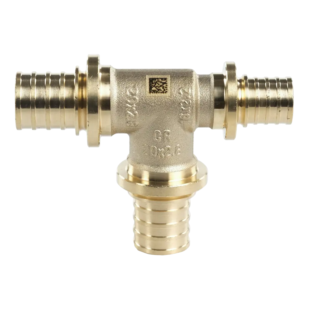 Тройник переходной REHAU 20x20x16 мм для систем отопления и водоснабжения 89384172 РЕХАУ STLM-1362967 - Вид №1