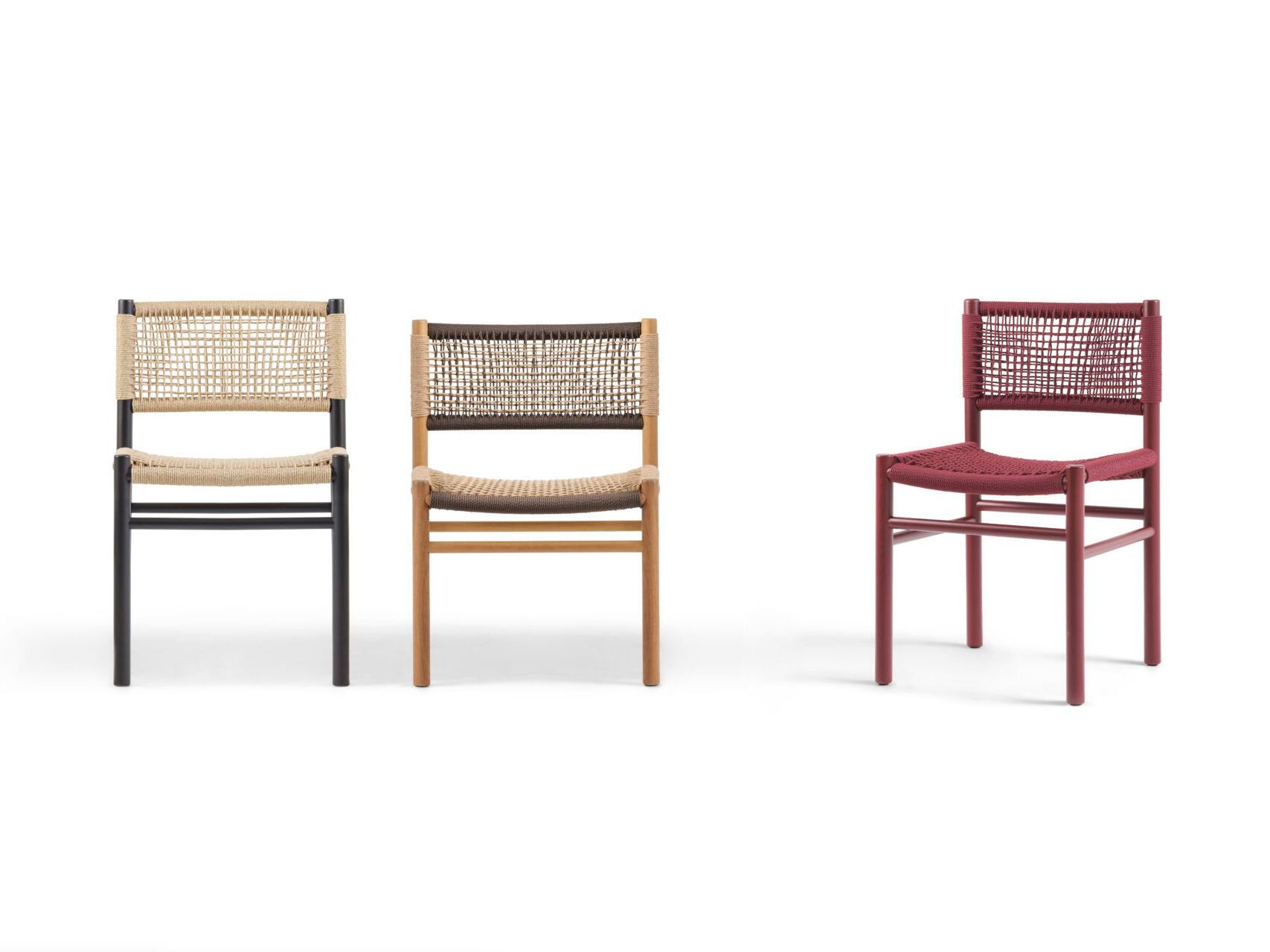 Стул из массива дерева и морской веревки Billiani Harry'S ARCH-00023792 - Вид №5