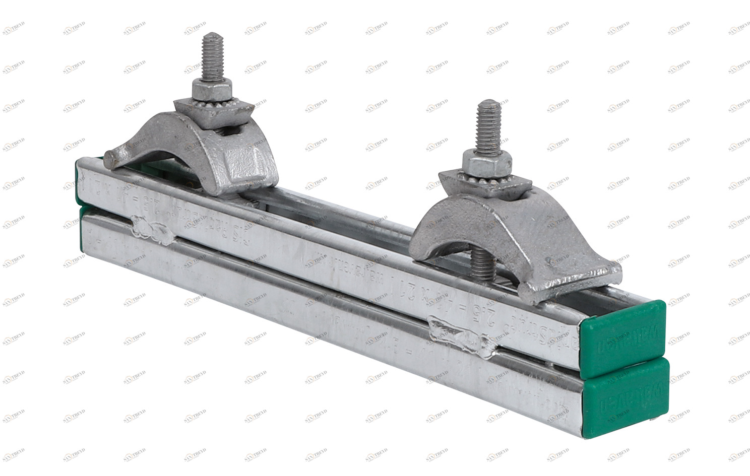 6073600 Монтажные профиля BIS Strut 41x21D Комплект балочных зажимов монтаж между стенками стальных конструкций WALRAVEN 