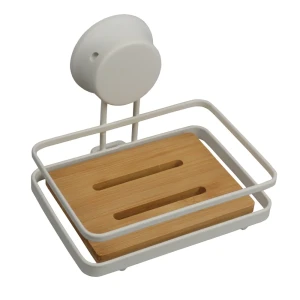 Мыльница Zenfort Маги подвесная металл цвет белый