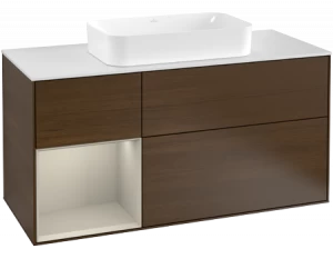 Villeroy&Boch Тумба под раковину Прямоугольная версия F291HHGN Finion Walnut Veneer