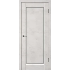 Дверь межкомнатная Манxэттен 1 остеклённая ПВХ ламинация цвет лофт крем 80x200 см (с замком и петлями)