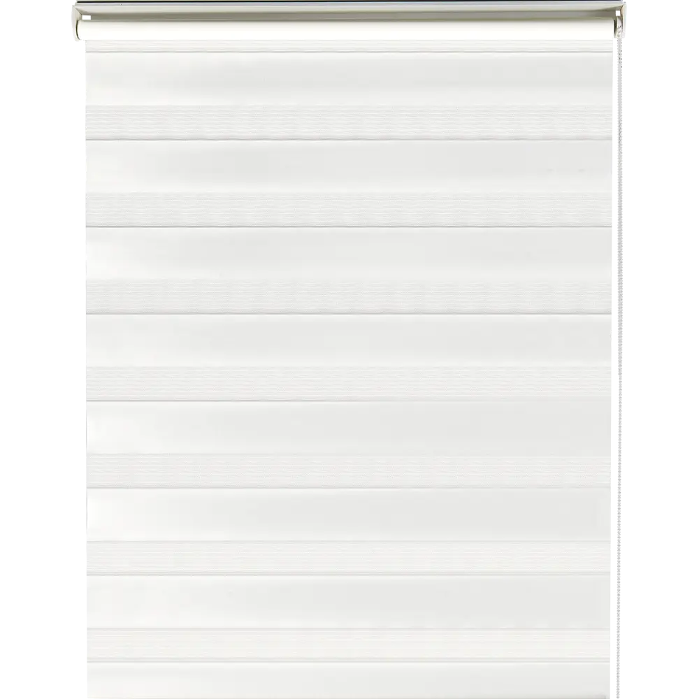 Штора рулонная день-ночь Мелоди 40x175 см белая MIAMOZA STLM-2047711 - Вид №1