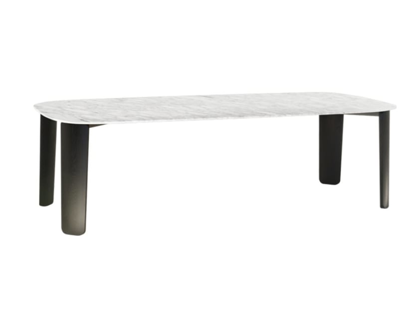 Мраморный прямоугольный обеденный стол HC28 maison Flu ARCH-00115462