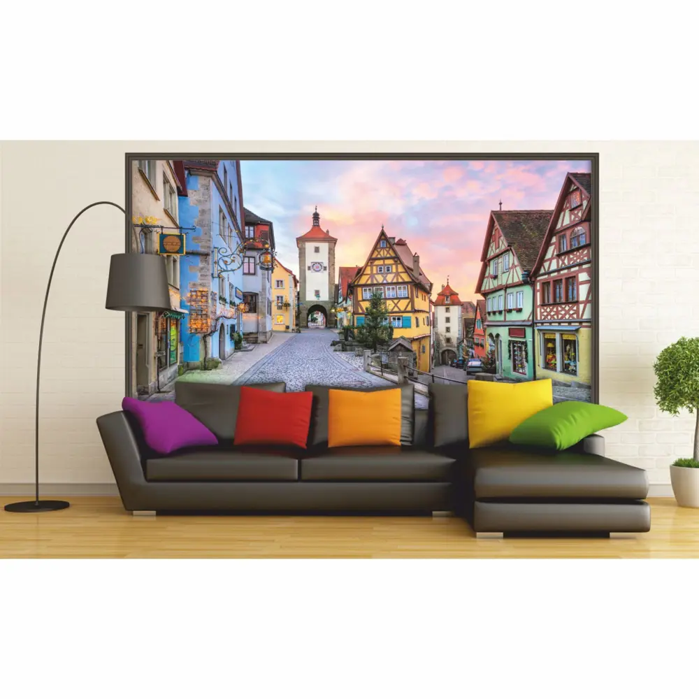 Фотообои бумажные Сказочный город 280x200 см Симфония STLM-2208726 - Вид №1