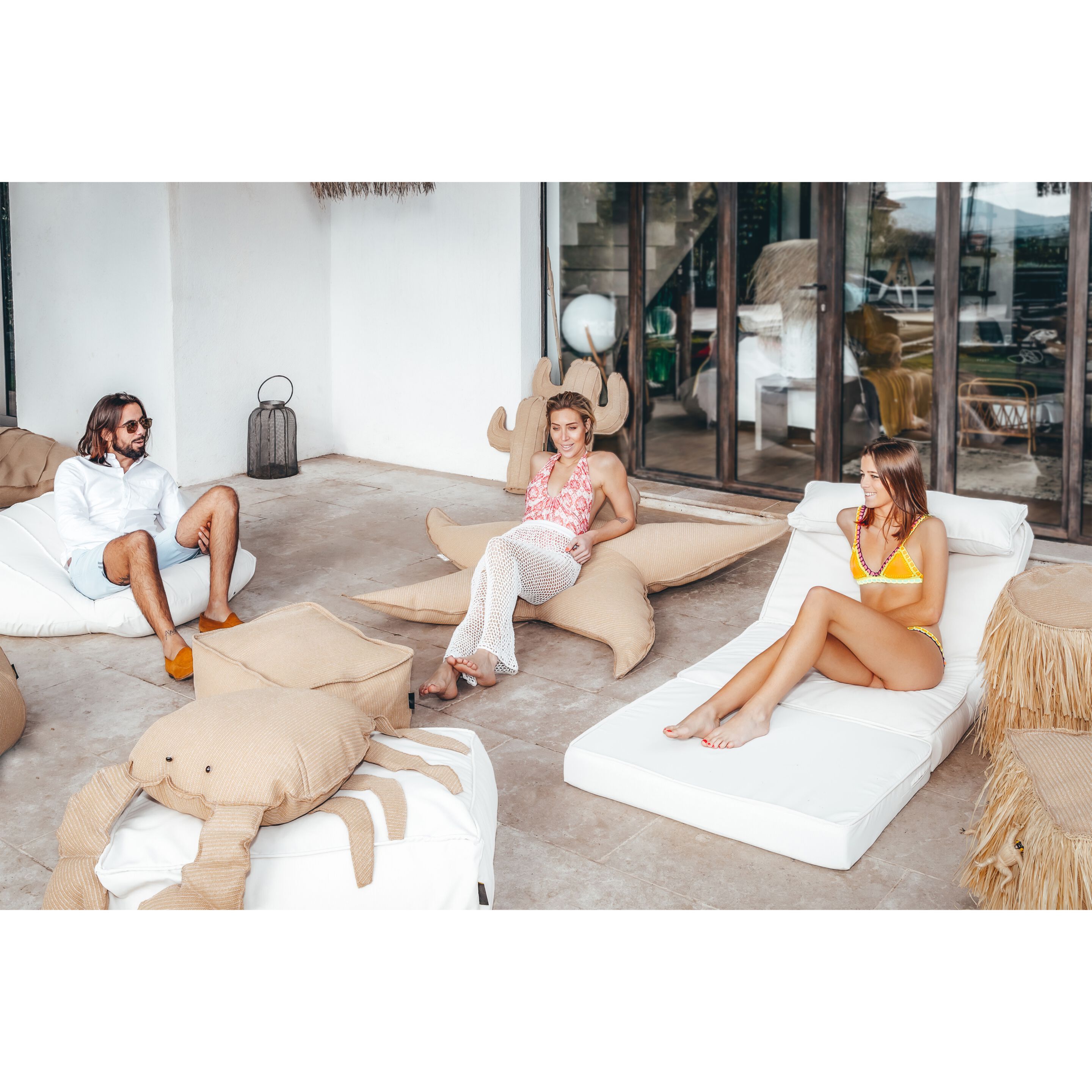 Плавающее кресло из ткани MX HOME Pampelonne ARCH-00085402 - Вид №5