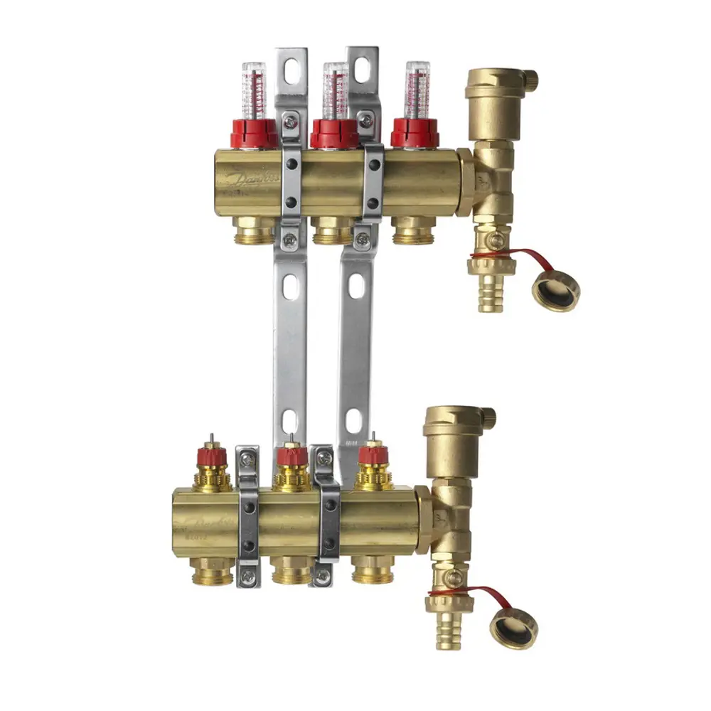Комплект коллекторов Danfoss FHF-3F 3 контура STLM-2082610