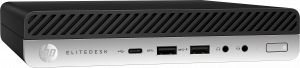 7PF52EA#ACB elitedesk 800 g5 dm intel core i5 9500(3ghz)/16384mb/512pcissdgb/nodvd/bt/wifi/war 3y/w10pro + usb type-c port with 100w pd from display HP