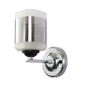 Бра Jlight Kira 3122/1W E27 60 В цвет черный/хром 83279079 STLM-2171226