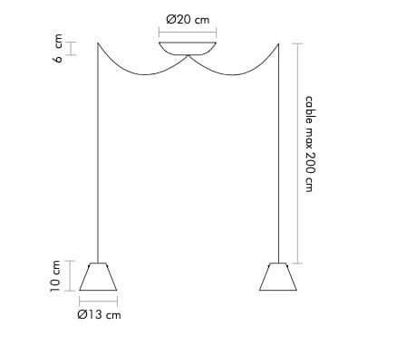 Выдувное стекло светодиодный подвесной светильник Album Pendilla ARCH-00077179