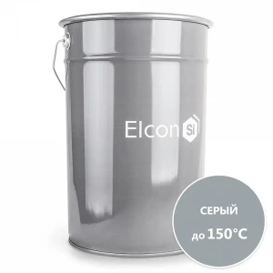 Эмаль органосиликатная Elcon ОС-12-03 00-00002102 цвет серый 25 кг