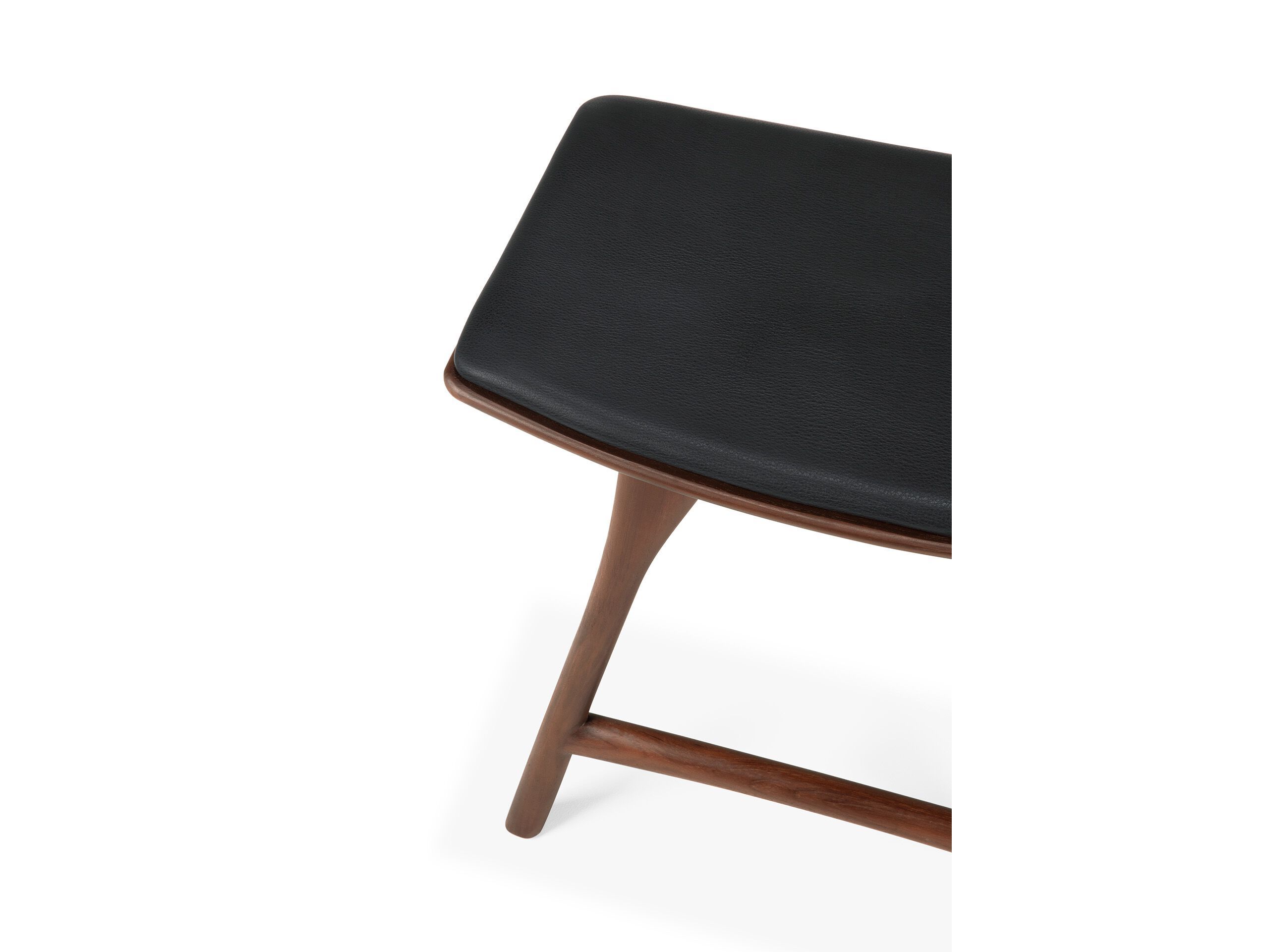 Низкий стул из тикового дерева с мягким сиденьем Ethnicraft кость ARCH-00078366 - Вид №3