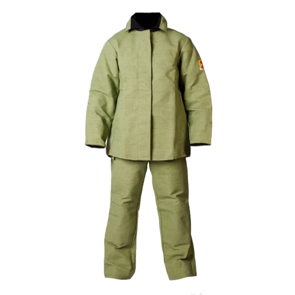 Костюм сварщика зеленый КС02 размер 52-54 рост 170-176 Santreyd нет STLM-2003086