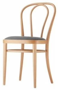 Thonet Деревянный стул с мягким сиденьем 218