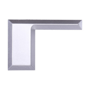 Дверная буква  «Г», 37х6х60 мм, матовое серебро LJPS0073 Public Steel Россия