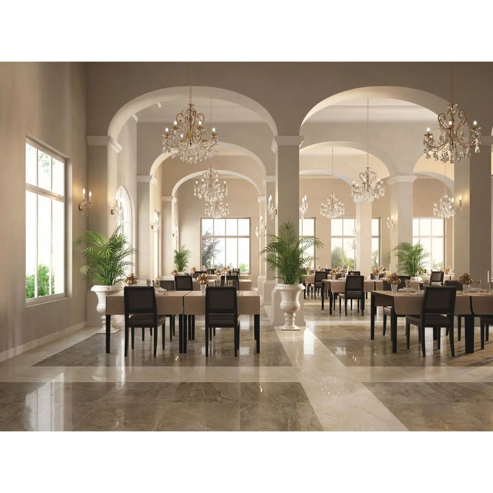 Керамогранит Privilege Avorio 45x45 см 1.215 м² матовый цвет бежевый Santreyd STLM-2150507 - Вид №4