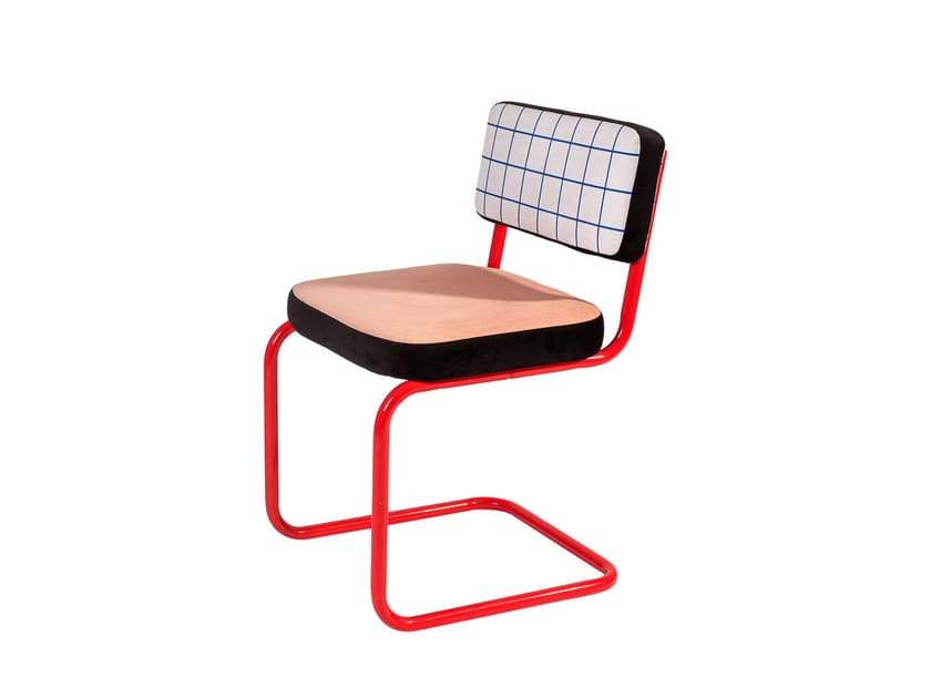 Металлический стул без подлокотников Seletti Superfurniture ARCH-00005425