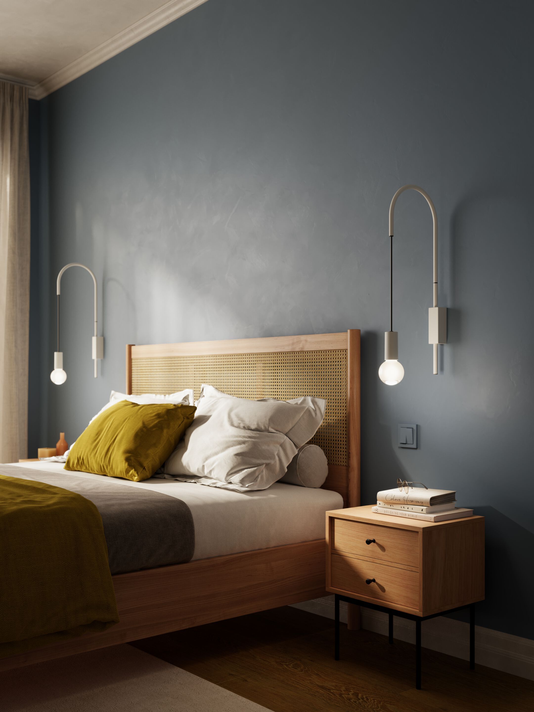 Металлический настенный светильник Zafferano провод ARCH-00015852 - Вид №1